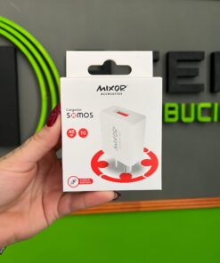 CARGADOR 220V 45W TIPO C MIXOR SOMOS (1 USB + CABLE C)(MOD342)