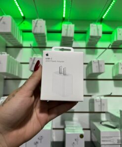 CARGADOR 220V (CABEZAL) APPLE ORIGINAL (PATA RECTA) 20W