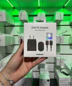 CARGADOR 220V ORIGINAL SAMSUNG 25W (+ CABLE TIPO C A TIPO C)