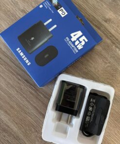 CARGADOR 220V SAMSUNG 45W TIPO C (+ CABLE C A C)