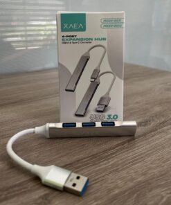 HUB USB 3.0 4 PUERTOS USB-A C/CABLE USB-A MODV-0011