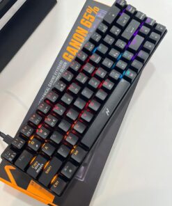 TECLADO MECANICO MINI GANON 65% RETROILUMINADO