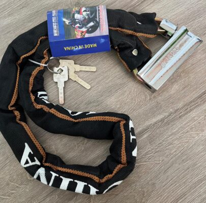 CADENA P/MOTO C/CANDADO