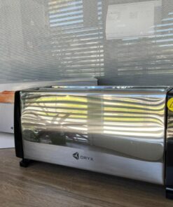 TOSTADORA ELECTRICA ACERO INOXIDABLE 4 REBANADAS ORYX OR-T40