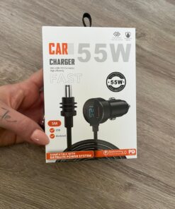 CARGADOR 12V 55W STARLINK MINI C/CABLE 5MTS (MODV-00B0)