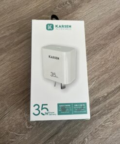CARGADOR (CABEZAL) 220V 35W USB-C KARSEN (CAR-3501)