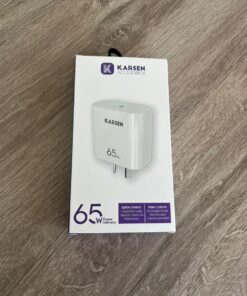 CARGADOR (CABEZAL) 220V 65W KARSEN USB-C (CAR-6501)