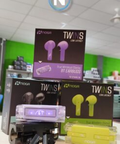 MANOS LIBRES TWINS EARDBUDS 36 TRANSPARENTES (NG-BTWINS36)