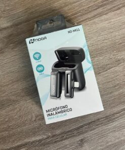 MICROFONO INALAMBRICO P/CELULAR C/CASITA DE CARGA (NG-MI11)