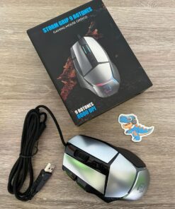 MOUSE GAMER OPTICO RAPTOR STORM GRIP 9 BOTONES 8000DPI