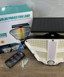 REFLECTOR LED CON PANEL SOLAR KQ-D07