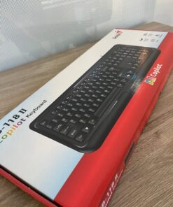 TECLADO CON CABLE GENIUS KB-118 (AI COPILOT KEYBOARD)