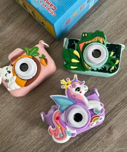CAMARA INFANTIL CON DISEÑOS SQ-XJ07 C/CAMARA FRONTAL, HASTA 50 FOTOS SIN MEMORIA