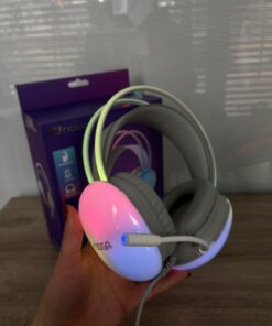 VINCHA C/MICROFONO LED RGB T-705