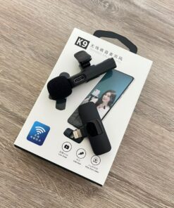 MICROFONO CORBATERO INALAMBRICO K9 IPHONE AL-P02