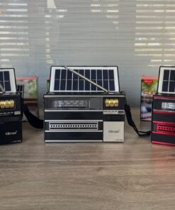 RADIO BT C/PANEL SOLAR Y LINTERNA KTF-2523