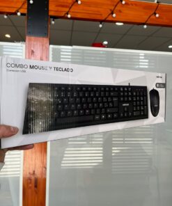 TECLADO + MOUSE USB NETMAK NM-KB340