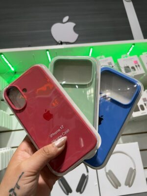 ANTIGOLPE SILICONA FELPA DE IPHONE (CALIDAD ORIGINAL)