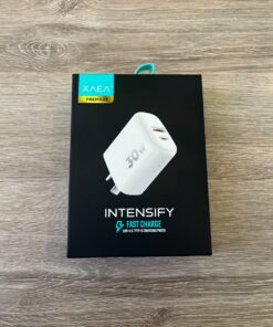CARGADOR (CABEZAL) 220V XAEA INTENSIFY 30W 1USB-A + 1USB-C (MOD600)