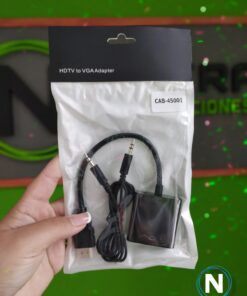 CONVERSOR HDMI A VGA C/CABLE DE AUDIO (BOLSA)