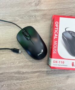 MOUSE USB OPTICO C/CABLE TIPO C GENIUS DX-110