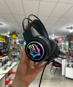 VINCHA GAMER RAPTOR SHADOW 3,5RGB C/CABLE